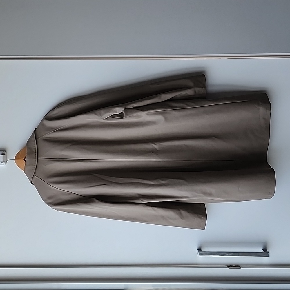 Vintage Oversized Button Down Wool Spring Jacket - Picture 9 of 9